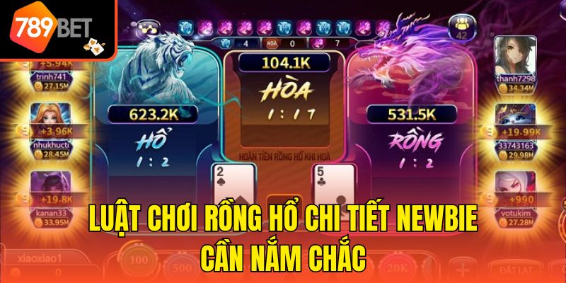 Luật chơi Rồng Hổ chi tiết newbie cần nắm chắc