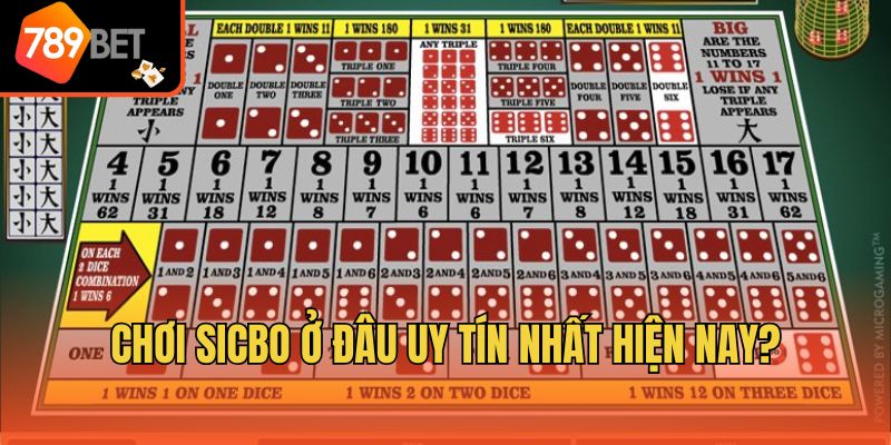 Chơi Sicbo ở đâu uy tín nhất hiện nay?
